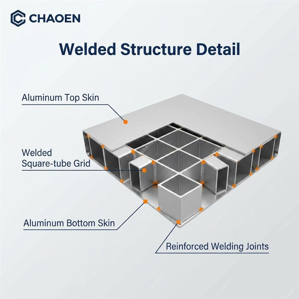 Aluminum Square Tube Core Panel factory